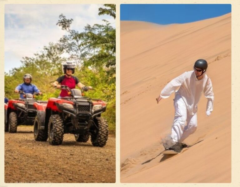 Agadir: Quad Biking in Dunes With Sundbording