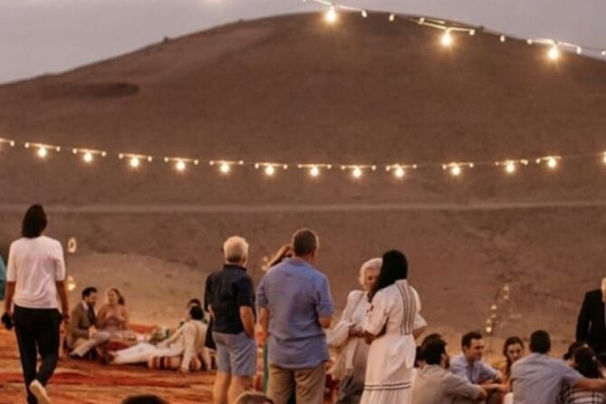 1 agafay desert camel ride sunset dinner show Agafay Desert , Camel Ride , Sunset & Dinner Show