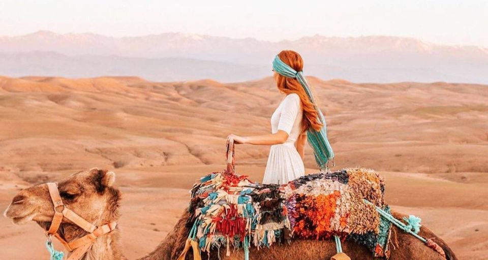 1 agafay desert camel ride with berber dinner from marrakech Agafay Desert Camel Ride With Berber Dinner From Marrakech