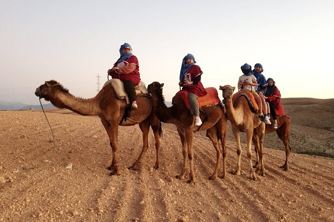 Agafay Desert Private Sunset Camel Ride From Marrakech