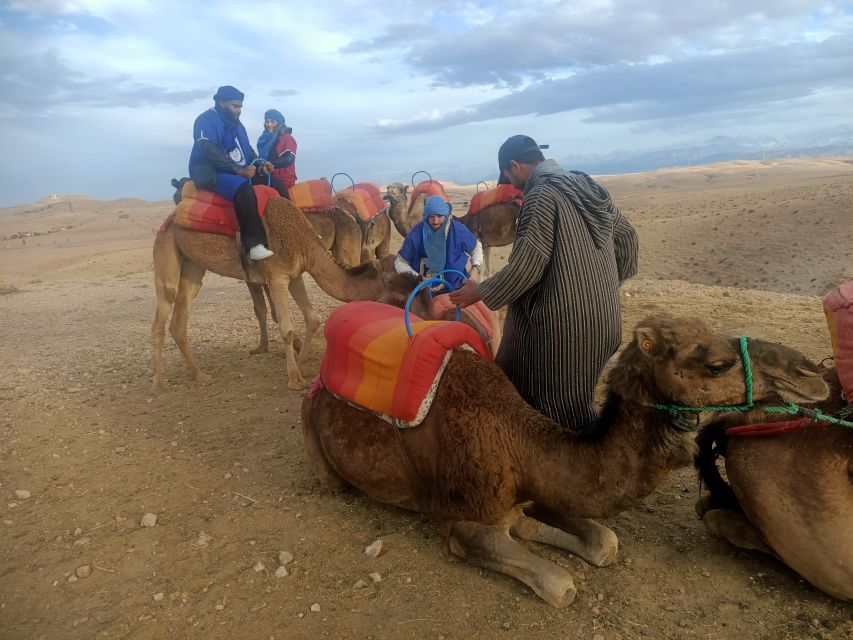 1 agafay desert quad and camel trekking with dinner Agafay Desert Quad and Camel Trekking With Dinner