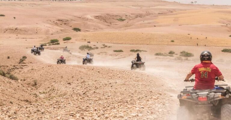 Agafay Desert Quad Biking From Marrakech