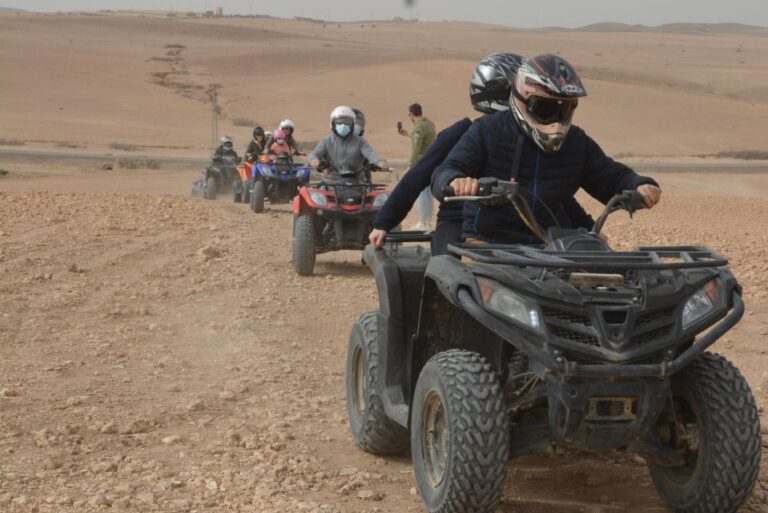 Agafay Desert Quad Ride: With Transport Plus Tea Break