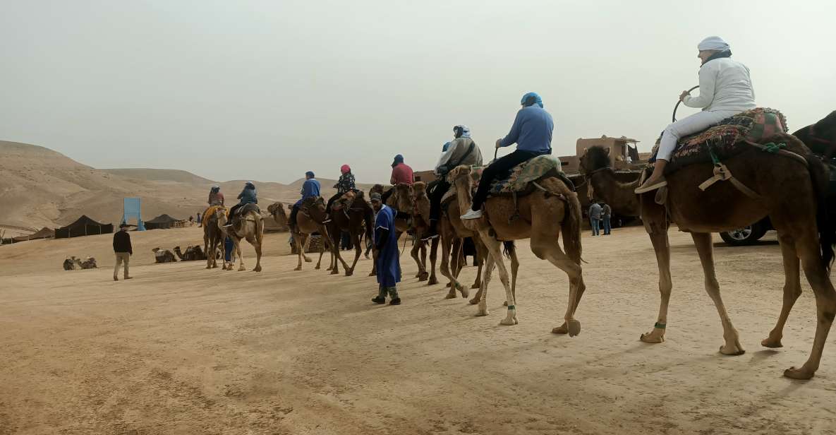 1 agafay desert sunset camel ride experience with dinner Agafay Desert Sunset Camel Ride Experience With Dinner