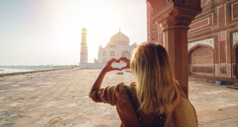 Agra: Private Taj Mahal-Agra Fort-Mehtabbagh Tour by Tuk-Tuk