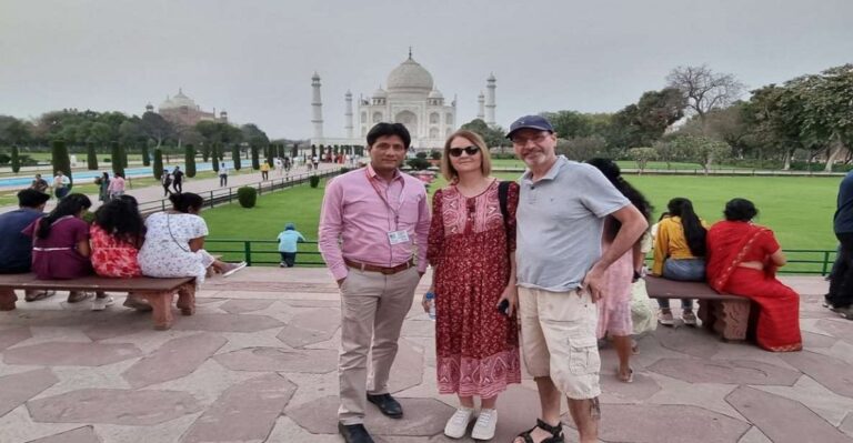 Agra: Taj Mahal Guided Tour With Lunch at 5-Star Hotel