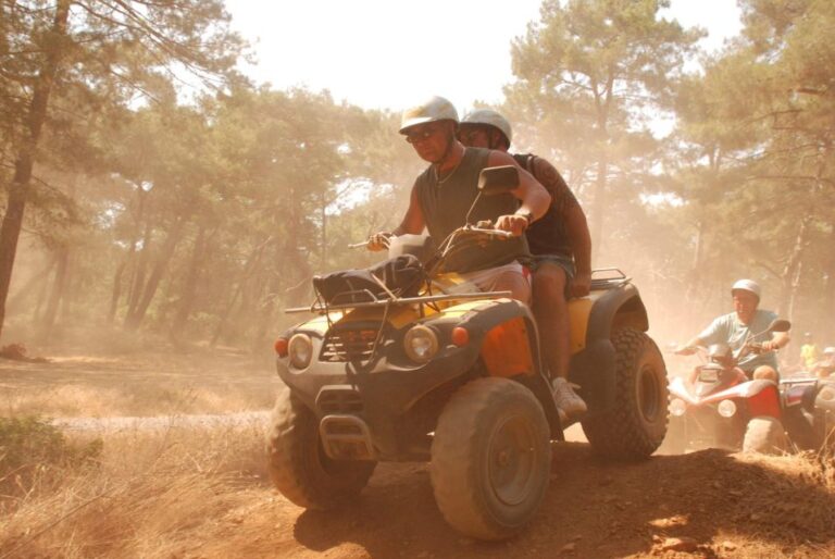 Alanya: Forest Quad-Bike Excursion With Hotel Pickup