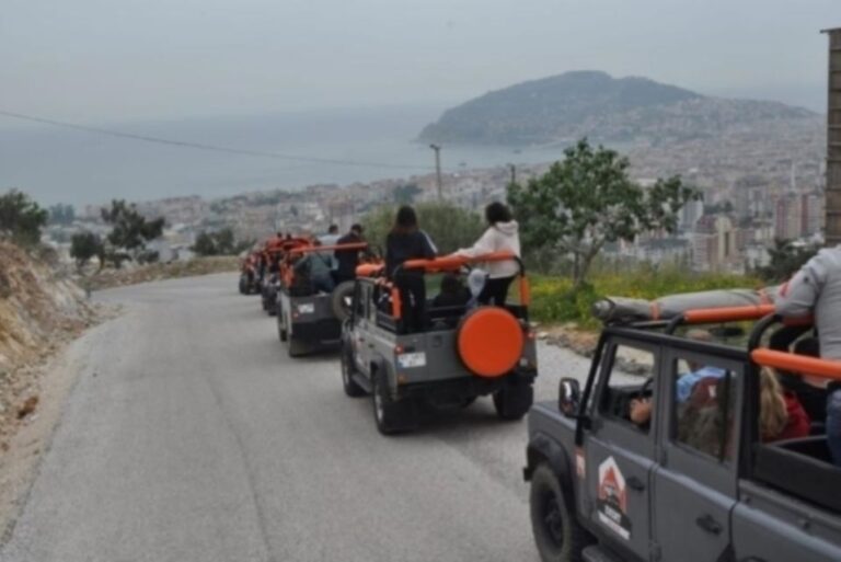 Alanya Jeep Safari: Full-Day Adventure With Lunch