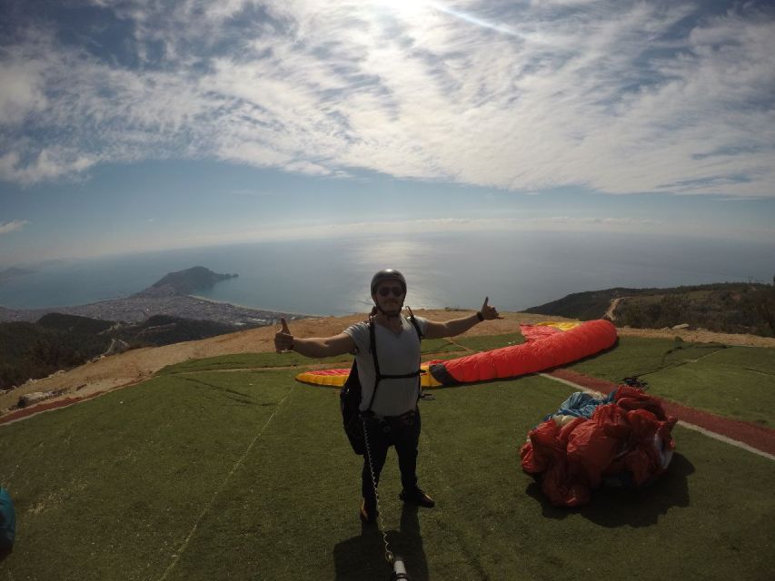 1 alanya tandem paragliding from 700m with meeting or pick up Alanya: Tandem Paragliding From 700m With Meeting or Pick up