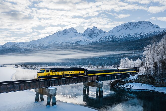 Alaska Railroad Aurora Winter Fairbanks to Anchorage One Way