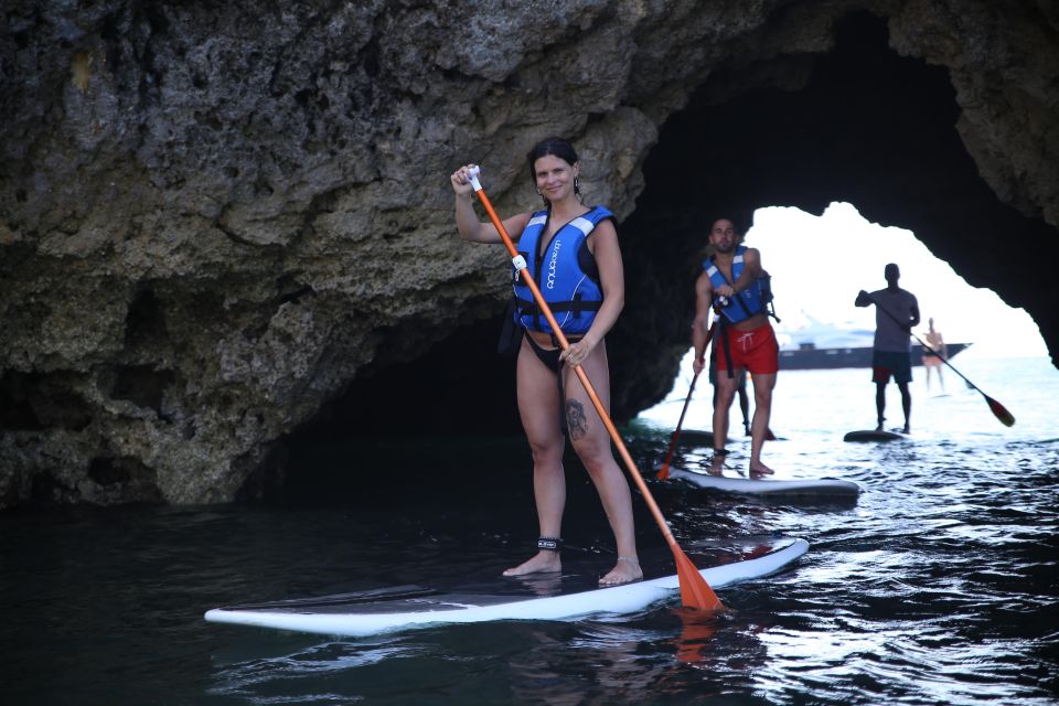 1 albufeira stand up paddle boarding at praia da coelha Albufeira: Stand-Up Paddle Boarding at Praia Da Coelha