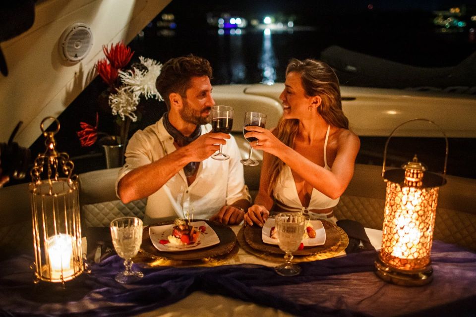 1 all inclusive romantic dinner aboard a luxurious yacht All-Inclusive Romantic Dinner Aboard a Luxurious Yacht