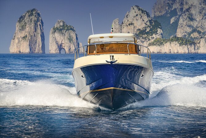 Amalfi Coast Boat Tour With Snorkeling, Transfers  – Sorrento