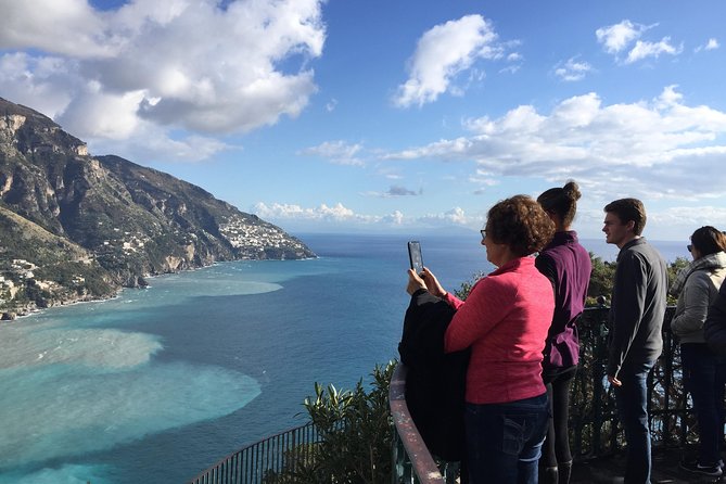 Amalfi Coast Drive With Ravello, Amalfi&Positano Stop Day-Trip From Rome