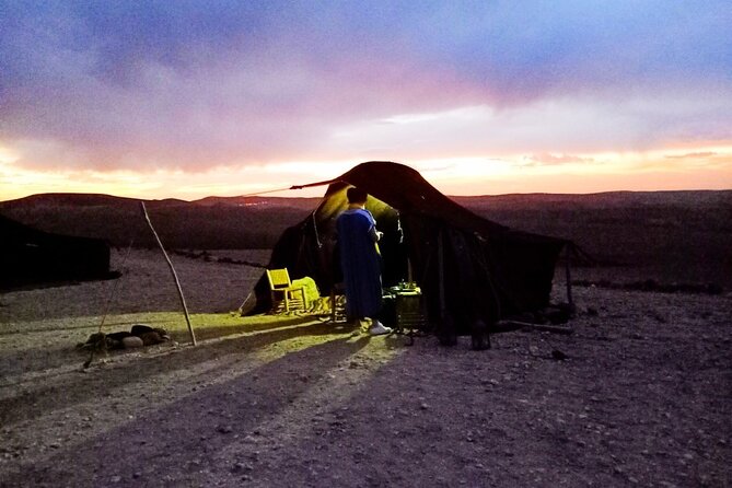 Amazing Dinner in Agafay Desert With Sunset and Berber Camp
