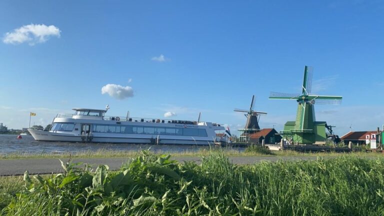 Amsterdam: Boat Cruise to Windmill Village at Zaanse Schans