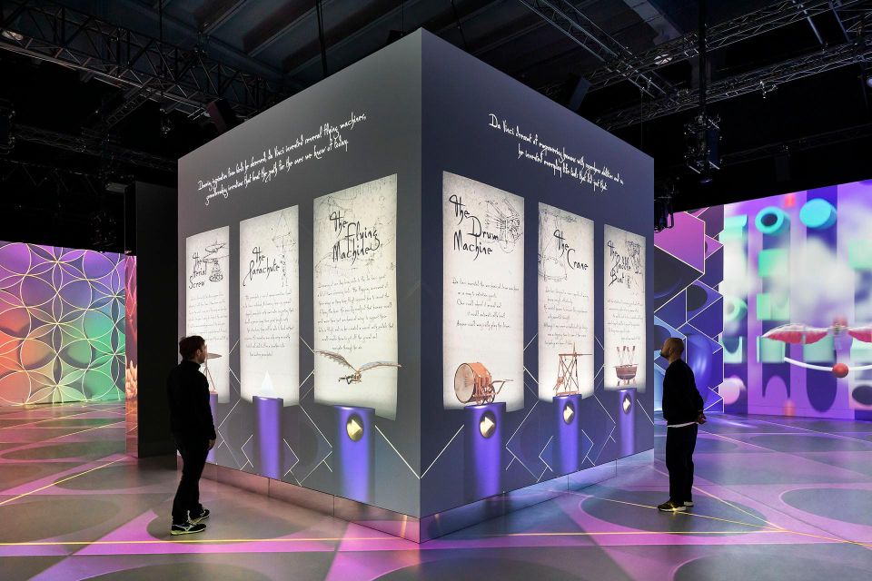 1 amsterdam da vinci interactive art Amsterdam: Da Vinci Interactive Art Experience