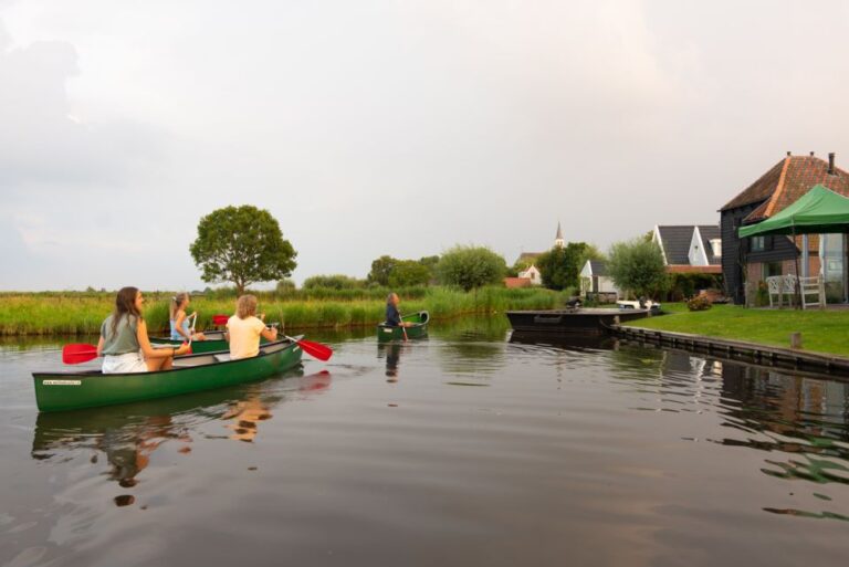 Amsterdam: Dutch Countryside Sunset Canoe Tour
