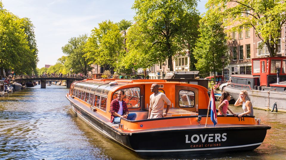 1 amsterdam nightlife canal cruise ticket Amsterdam: Nightlife & Canal Cruise Ticket