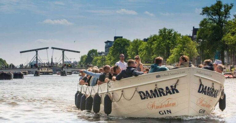 Amsterdam Open Boat Cruise and Amsterdam Nightlife Ticket