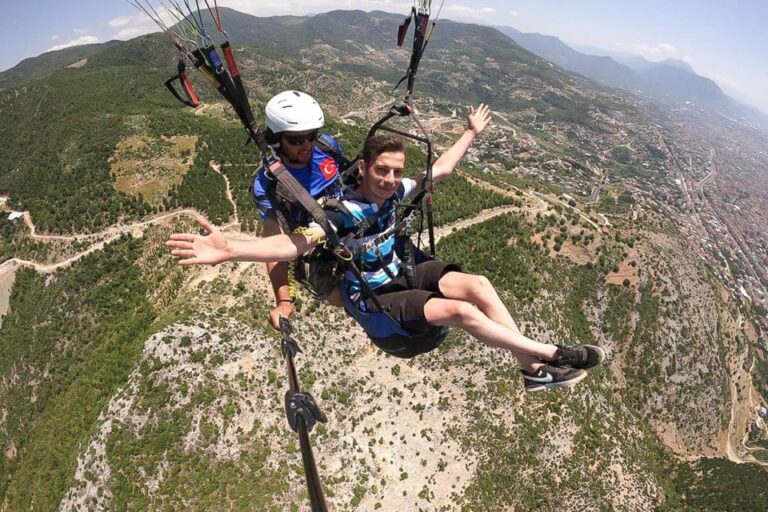 Antalya: Tandem Paragliding Experience With Transfer