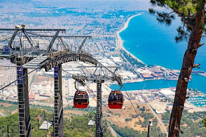 Antalya Waterfalls, Cable Car, and Boat Trip Private Day Tour