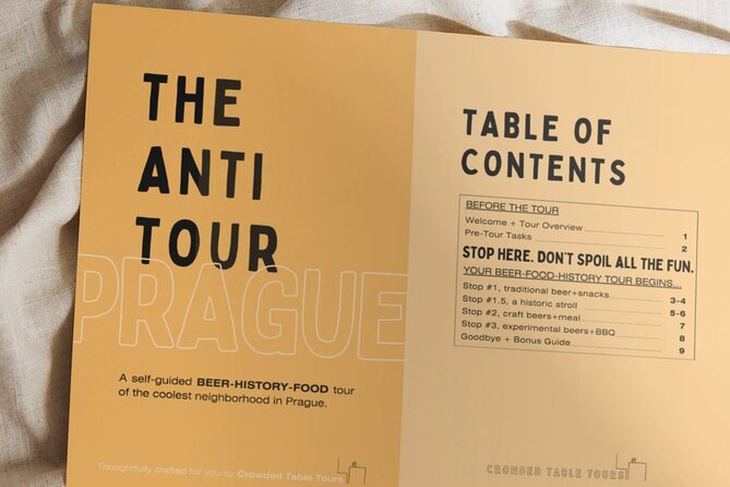 Anti Tour Prague – Self Guided Beer and Food Tour