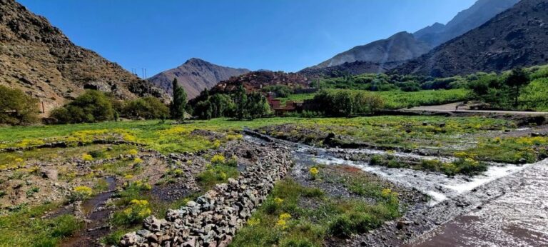 Atlas Mountains and Majestic Berber Village