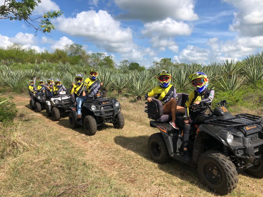 Atv and Cenotes in Hacienda - Riding ATVs Through Scenic Trails