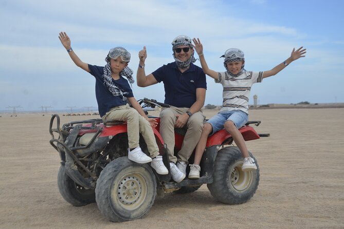 ATV Quad Bike Buggy Car and Dinner Family Safari – Hurghada