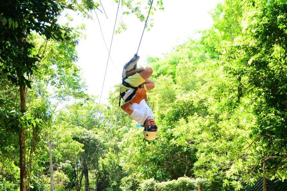 Atv , Zipline and Cenote Swim Experience in the Jungle!