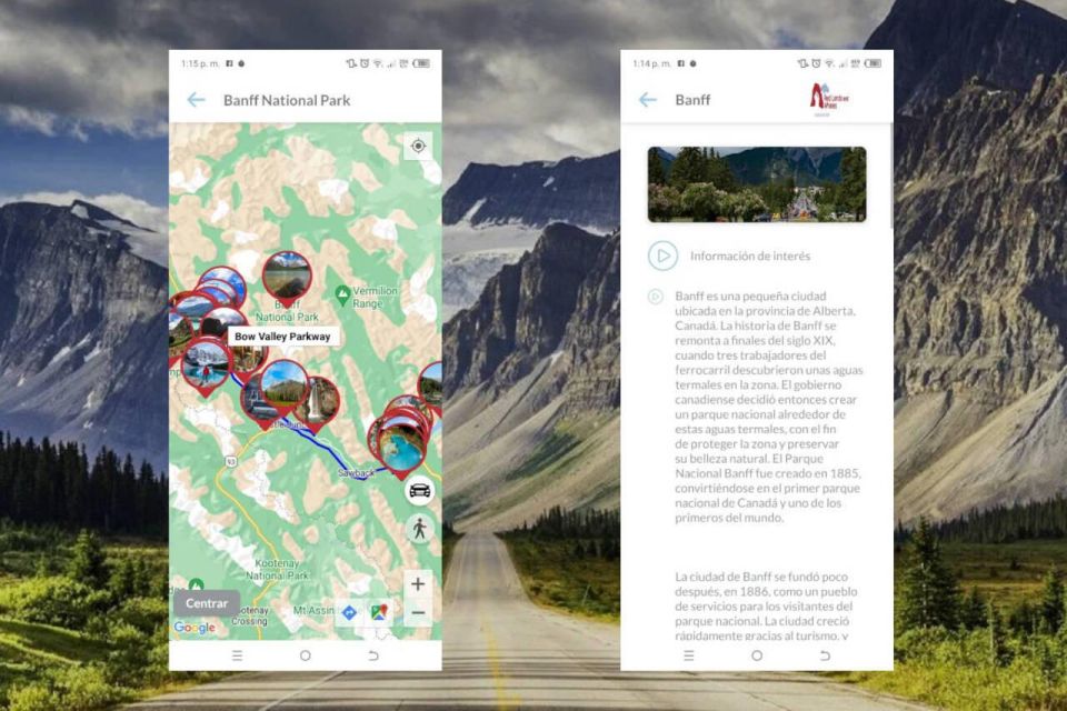 1 audioguide for western canada road routes rocky mountains Audioguide for Western Canada Road Routes (Rocky Mountains)