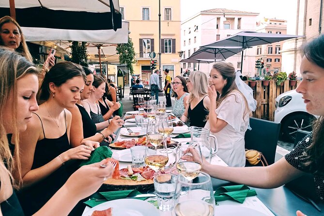 Bachelorette Party Wine and Food Tour in Rome