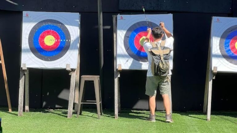 Bali: Archery and Axe Throwing Indoor With Pickup