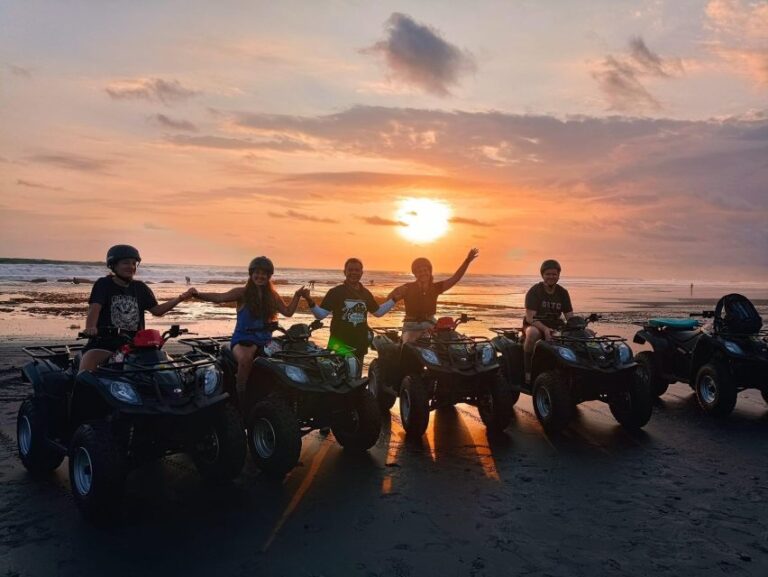 Bali: Beach Quad Bike Ride Experience With Lunch