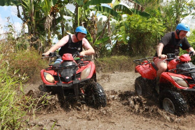 Bali Fun Quad Bike Atv Ride and Waterfall Tour