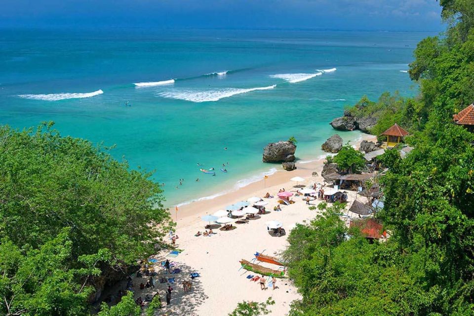 Bali: Hidden Beach Tour & Seafood Dinner With Sunset View