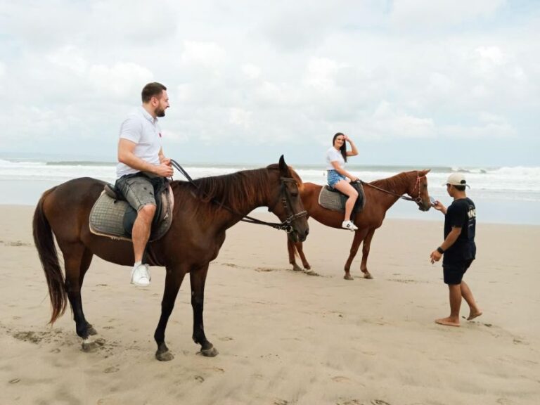 Bali: Horse Riding Seminyak Beach 1 Hour Experience