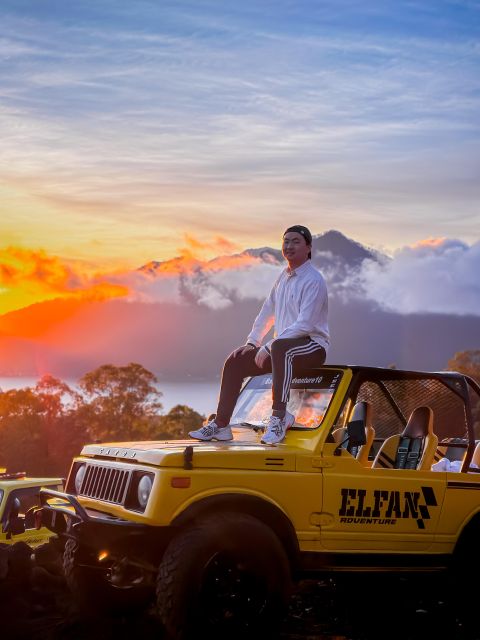 Bali: Mount Batur Jeep Sunrise & Natural Hot Spring Tour