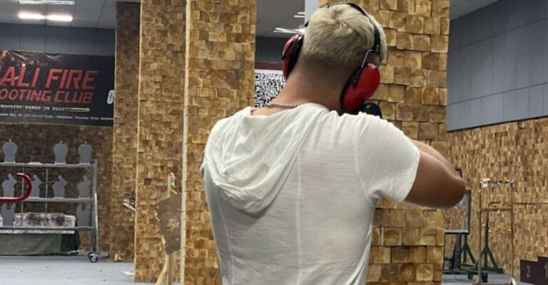Bali: Single Gun Indoor Shooting Experiences With Pickup