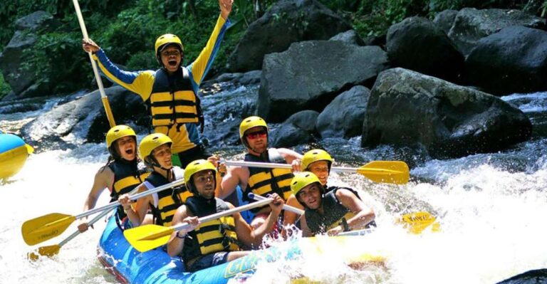 Bali: White Water Rafting Adventure in Ubud – All Inclusive