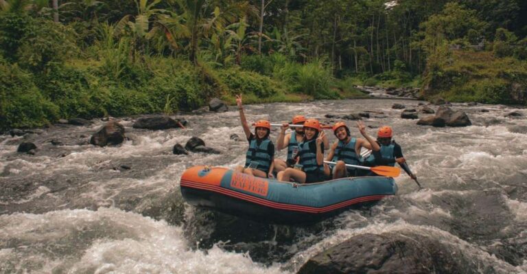 Bali : White Water Rafting Telaga Waja Experience With Lunch