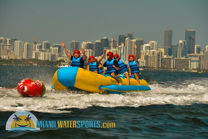 1 banana boat ride with miami watersports Banana Boat Ride With Miami Watersports