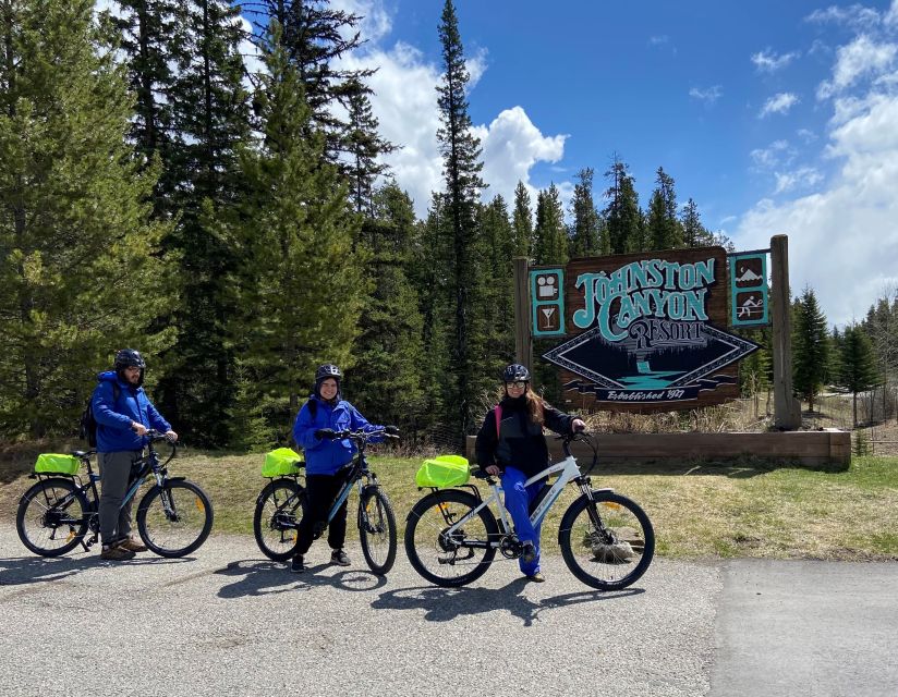 1 banff 4 hour e bike and walking tour in johnston canyon Banff: 4-Hour E-Bike and Walking Tour in Johnston Canyon