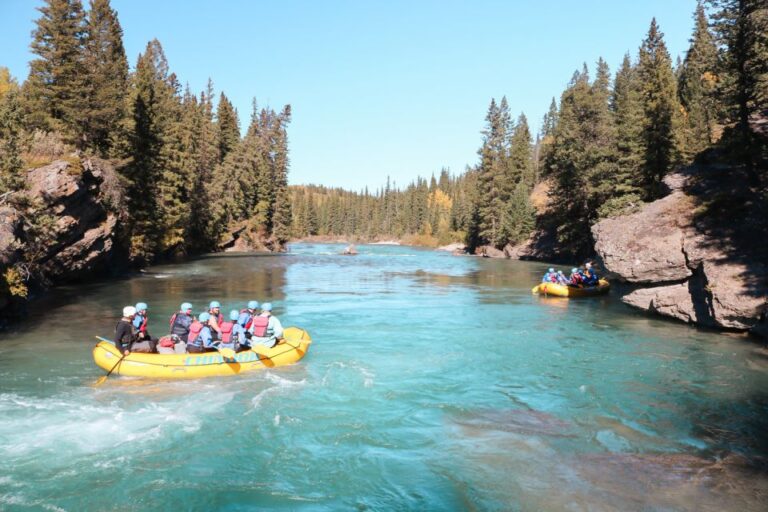 Banff: Afternoon Kananaskis River Whitewater Rafting Tour