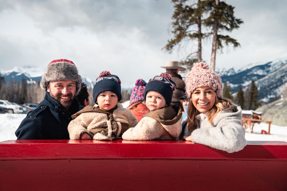 1 banff family friendly horse drawn sleigh ride Banff: Family Friendly Horse-Drawn Sleigh Ride