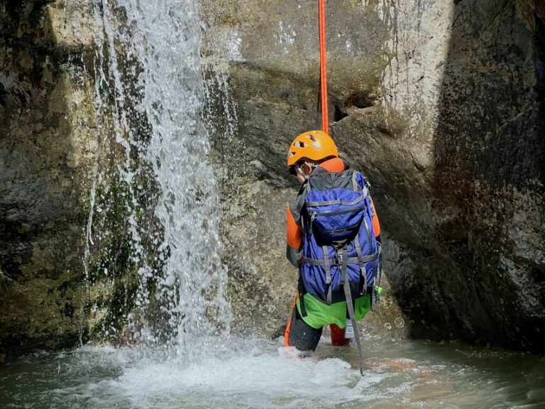 Banff: Ghost Canyon Tour With Slides, Rappels, & Jumps