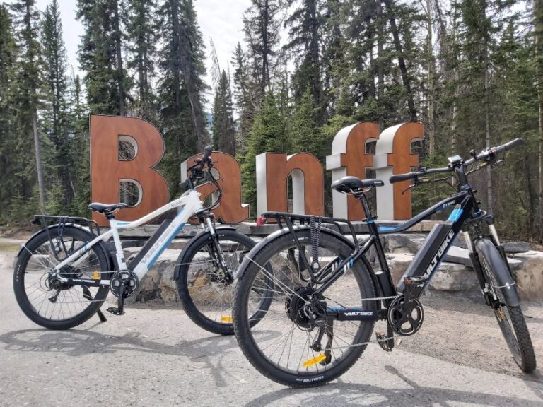 Banff Townsite: E-Bike Explorer