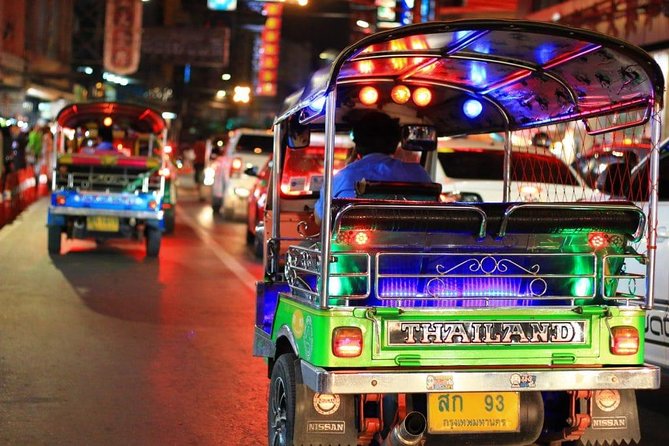 Bangkok by Night Tuk Tuk Tour: Markets, Temples & Food