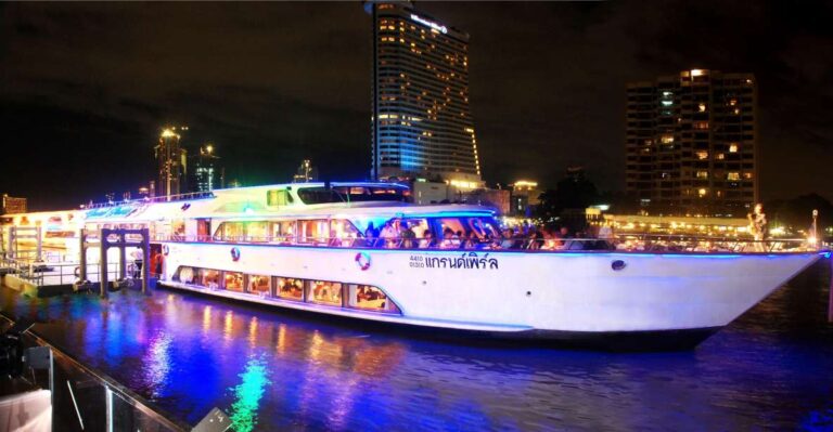 Bangkok: Cultural Gem’s Walking Tour 2-Hour Dinner Cruise